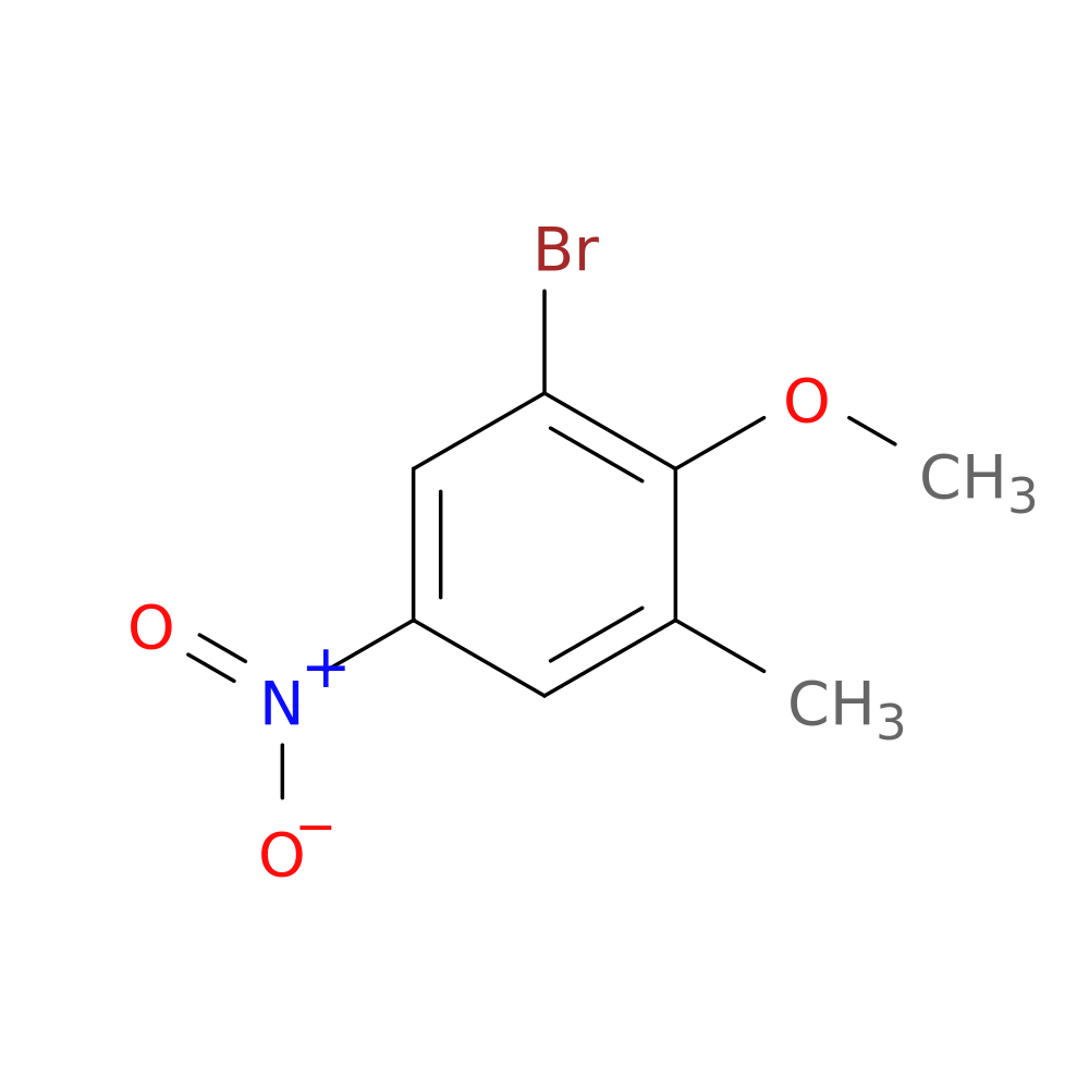 2-Bromo-6-methyl-4-nitroanisole