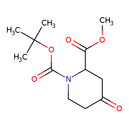 1,2-Piperidinedicarboxylicacid, 4-oxo-, 1-(1,1-dimethylethyl) 2-methyl ester