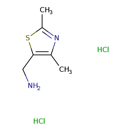 [(2,4-dimethyl-1,3-thiazol-5-yl)methyl]amine dihydrochloride