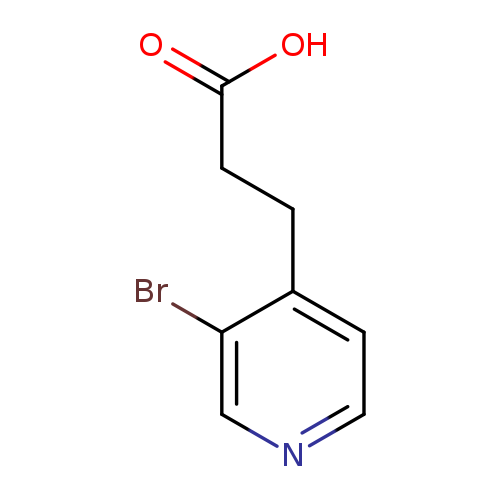 3-(3-bromopyridin-4-yl)propanoic acid