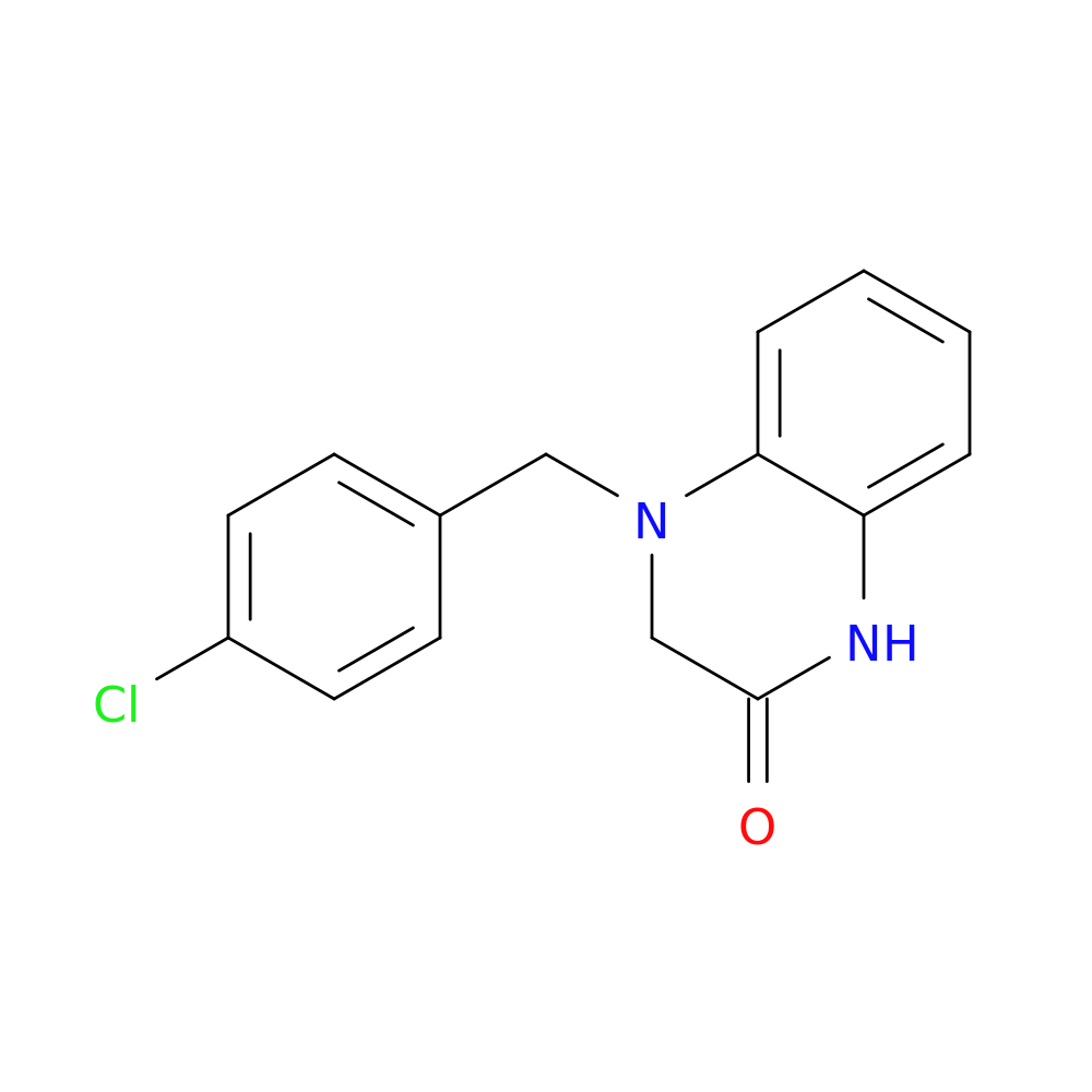4-[(4-chlorophenyl)methyl]-1,2,3,4-tetrahydroquinoxalin-2-one