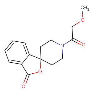 1'-(2-methoxyacetyl)-3H-spiro[2-benzofuran-1,4'-piperidine]-3-one