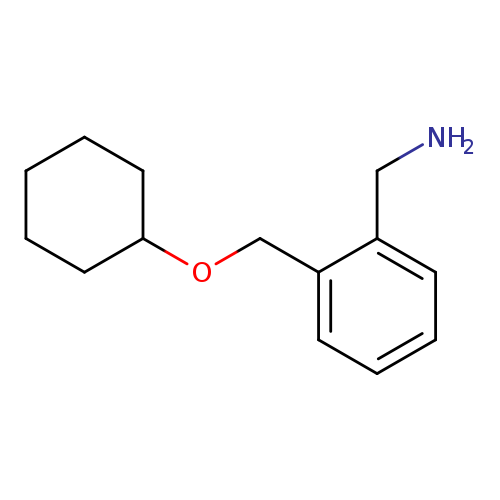 {2-[(cyclohexyloxy)methyl]phenyl}methanamine