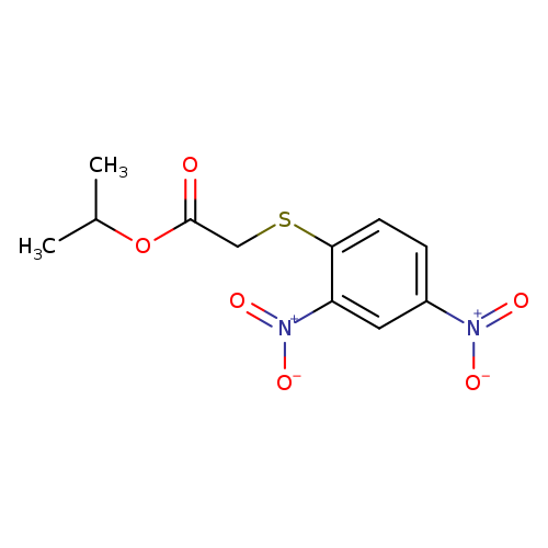 propan-2-yl 2-[(2,4-dinitrophenyl)sulfanyl]acetate