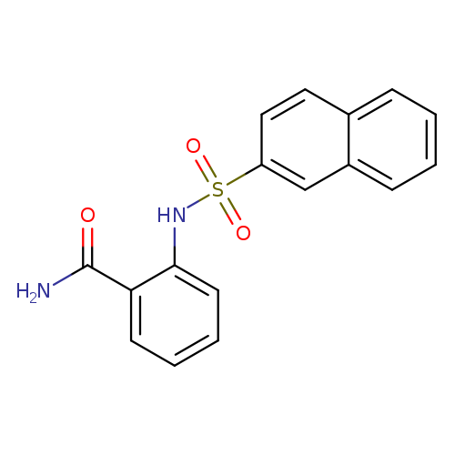2-(naphthalene-2-sulfonamido)benzamide