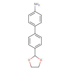 4'-(1,3-dioxolan-2-yl)[1,1'-biphenyl]-4-amine