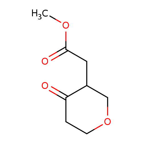 methyl2-(4-oxooxan-3-yl)acetate