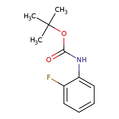Carbamic acid, (2-fluorophenyl)-, 1,1-dimethylethyl ester