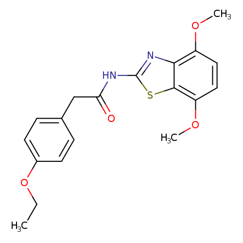 N-(4,7-dimethoxy-1,3-benzothiazol-2-yl)-2-(4-ethoxyphenyl)acetamide