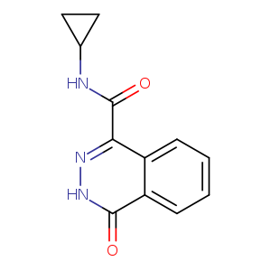 N-Cyclopropyl-4-oxo-3,4-dihydrophthalazine-1-carboxamide