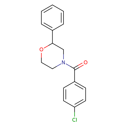 4-(4-chlorobenzoyl)-2-phenylmorpholine