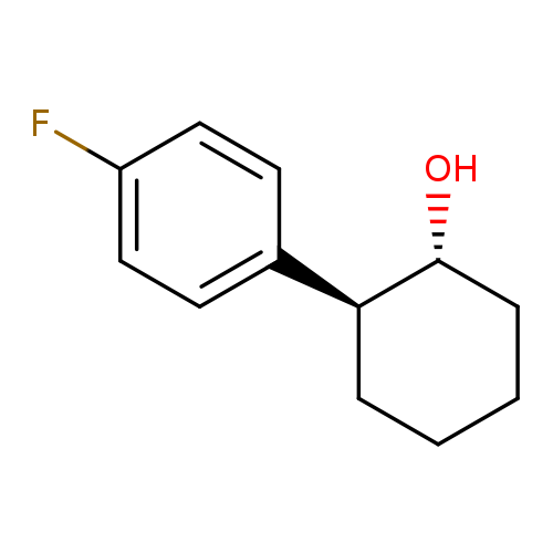 Cyclohexanol, 2-(4-fluorophenyl)-, (1R,2S)-rel-