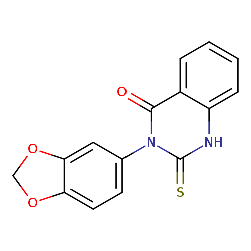 3-Benzo[1,3]dioxol-5-yl-2-thioxo-2,3-dihydro-1H-quinazolin-4-one