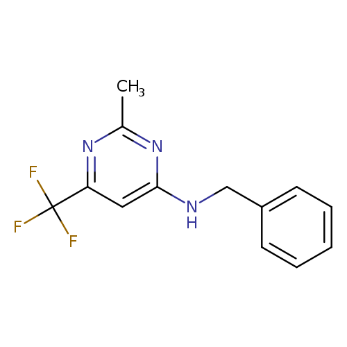 N-benzyl-2-methyl-6-(trifluoromethyl)pyrimidin-4-amine