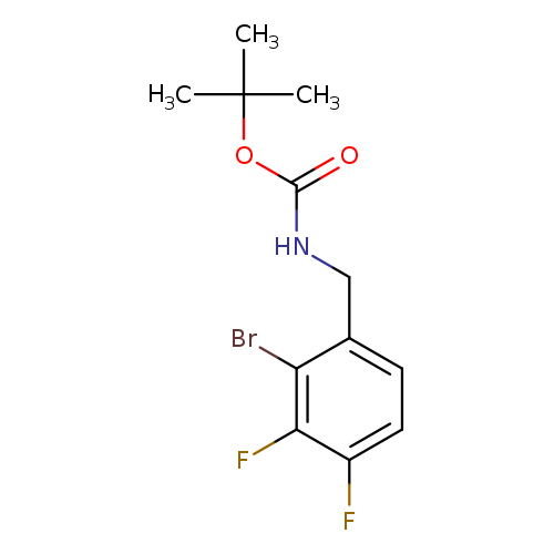 tert-Butyl 2-bromo-3,4-difluorobenzylcarbamate