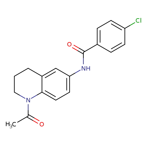 N-(1-acetyl-1,2,3,4-tetrahydroquinolin-6-yl)-4-chlorobenzamide