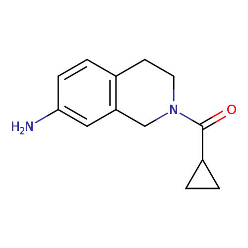 2-(CYCLOPROPYLCARBONYL)-1,2,3,4-TETRAHYDROISOQUINOLIN-7-AMINE