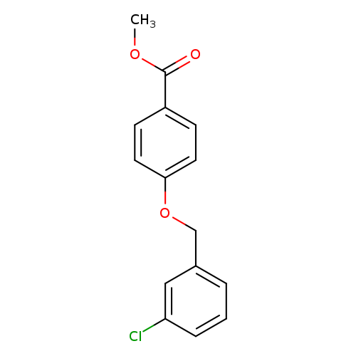 methyl 4-[(3-chlorophenyl)methoxy]benzoate