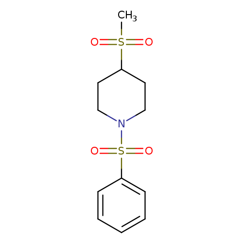 1-(benzenesulfonyl)-4-methanesulfonylpiperidine