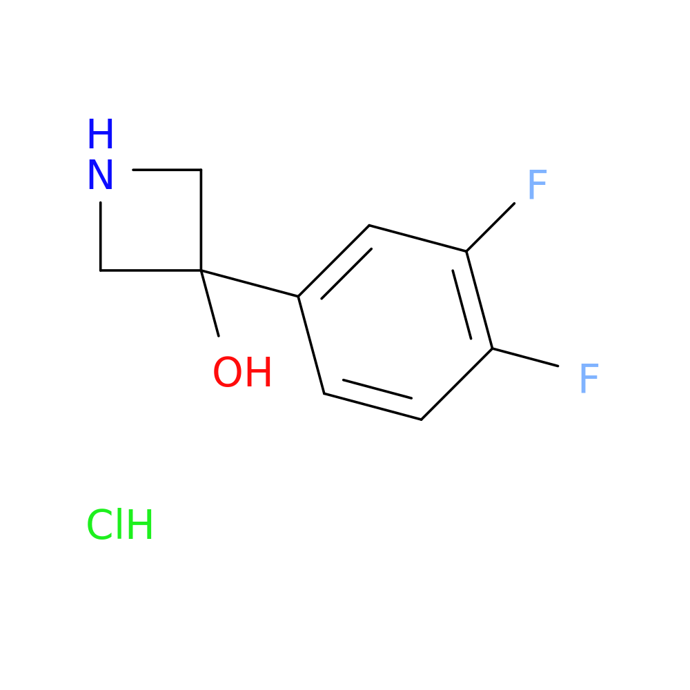 3-(3,4-difluorophenyl)azetidin-3-ol hydrochloride