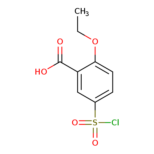 Benzoic acid, 5-(chlorosulfonyl)-2-ethoxy-