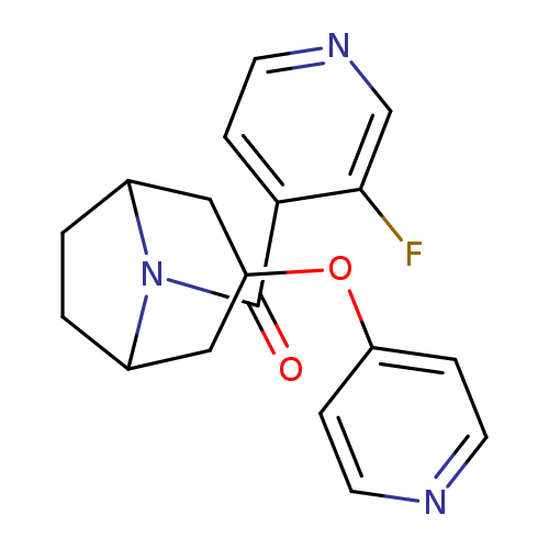 8-(3-fluoropyridine-4-carbonyl)-3-(pyridin-4-yloxy)-8-azabicyclo[3.2.1]octane