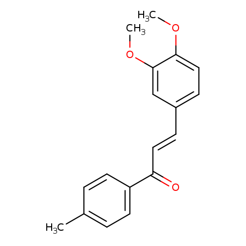 3-(3,4-Dimethoxyphenyl)-1-(p-tolyl)prop-2-en-1-one