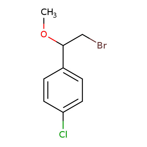 1-(2-bromo-1-methoxyethyl)-4-chlorobenzene
