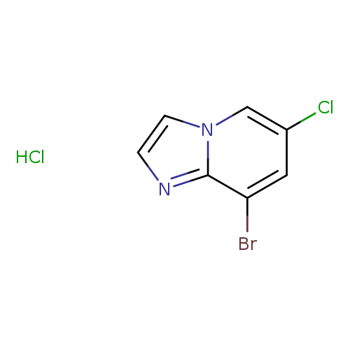 8-Bromo-6-chloroimidazo[1,2-a]pyridine, HCl