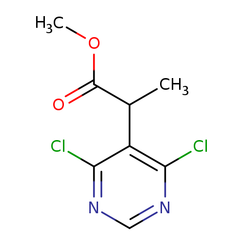 Methyl 2-(4,6-dichloropyrimidin-5-yl)propanoate