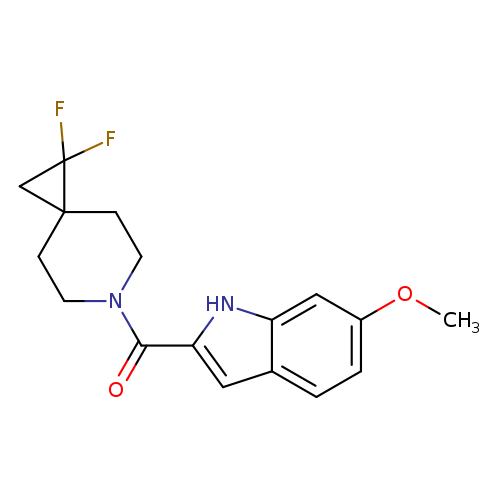 2-{1,1-difluoro-6-azaspiro[2.5]octane-6-carbonyl}-6-methoxy-1H-indole