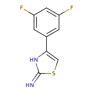 2-Amino-4-(3,5-difluorophenyl)-1,3-thiazole