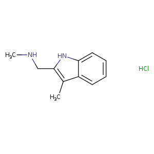 N-Methyl-1-(3-methyl-1H-indol-2-yl)methanamine hydrochloride