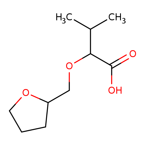 3-methyl-2-(oxolan-2-ylmethoxy)butanoic acid