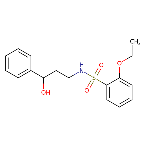 2-ethoxy-N-(3-hydroxy-3-phenylpropyl)benzene-1-sulfonamide