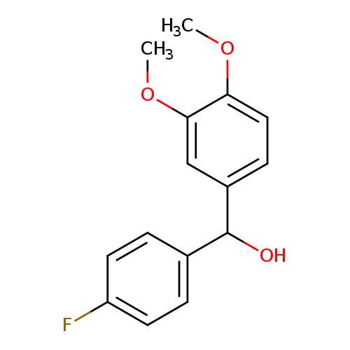 4-FLUORO-3',4'-DIMETHOXYBENZHYDROL