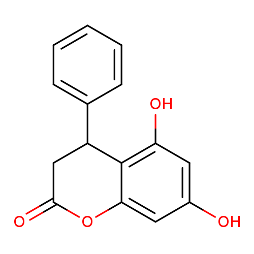 2H-1-Benzopyran-2-one, 3,4-dihydro-5,7-dihydroxy-4-phenyl-