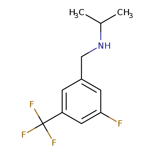 {[3-Fluoro-5-(trifluoromethyl)phenyl]methyl}(propan-2-yl)amine