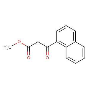 3-NAPHTHALEN-1-YL-3-OXO-PROPIONIC ACID METHYL ESTER