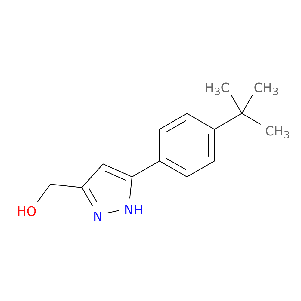 [5-(4-tert-butylphenyl)-1H-pyrazol-3-yl]methanol