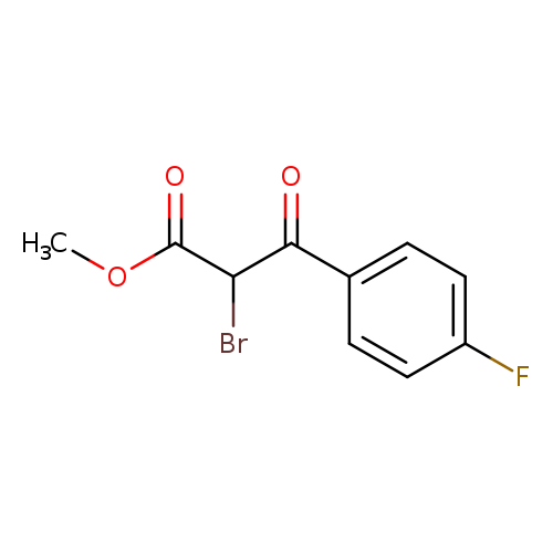 Benzenepropanoic acid, α-bromo-4-fluoro-β-oxo-, methyl ester