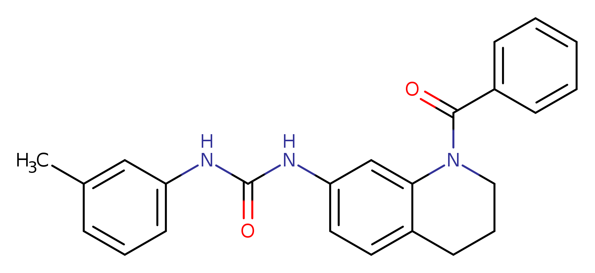 3-(1-benzoyl-1,2,3,4-tetrahydroquinolin-7-yl)-1-(3-methylphenyl)urea