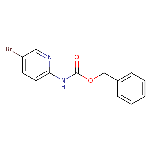 Carbamic acid, (5-bromo-2-pyridinyl)-, phenylmethyl ester (9CI)