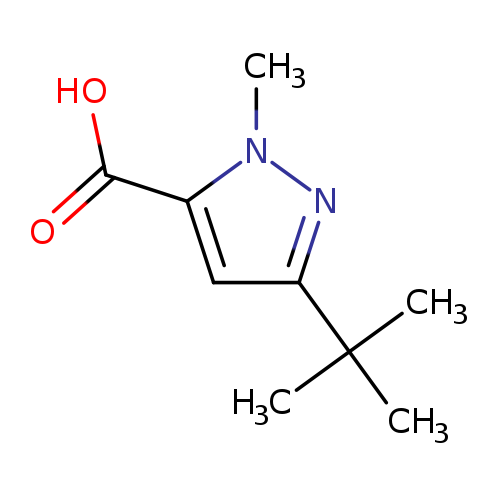 1H-Pyrazole-5-carboxylic acid, 3-(1,1-dimethylethyl)-1-methyl-