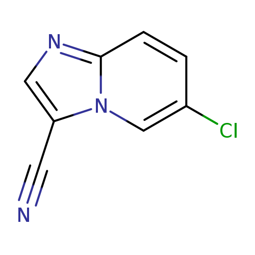 Imidazo[1,2-a]pyridine-3-carbonitrile, 6-chloro-