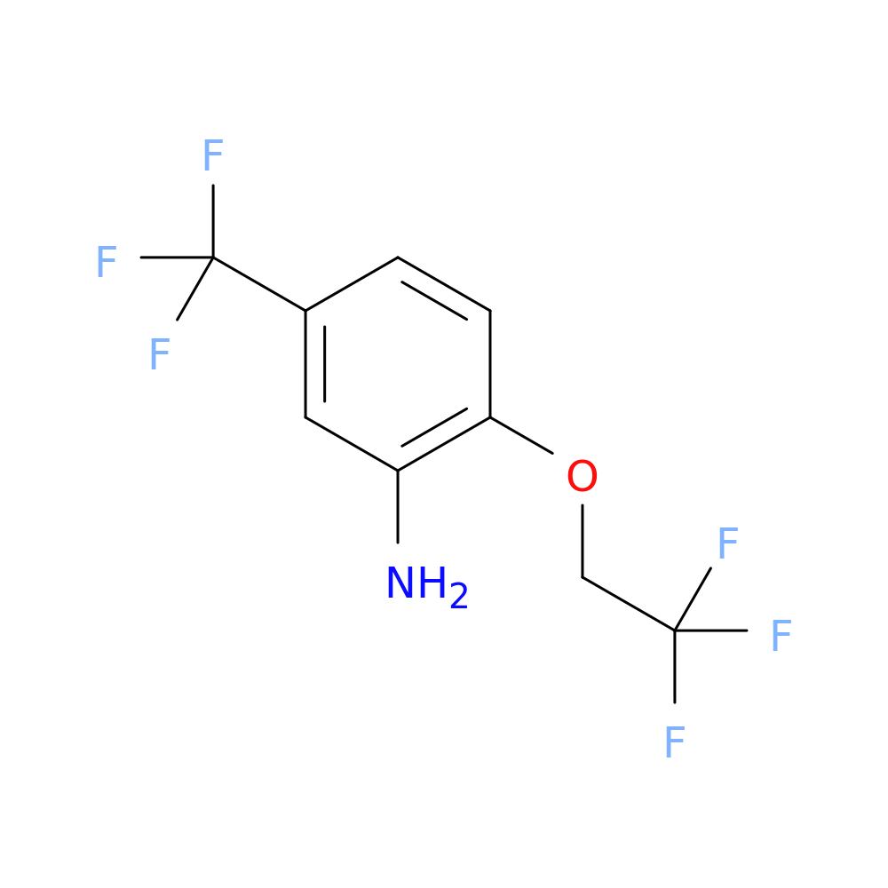 2-(2,2,2-trifluoroethoxy)-5-(trifluoromethyl)aniline
