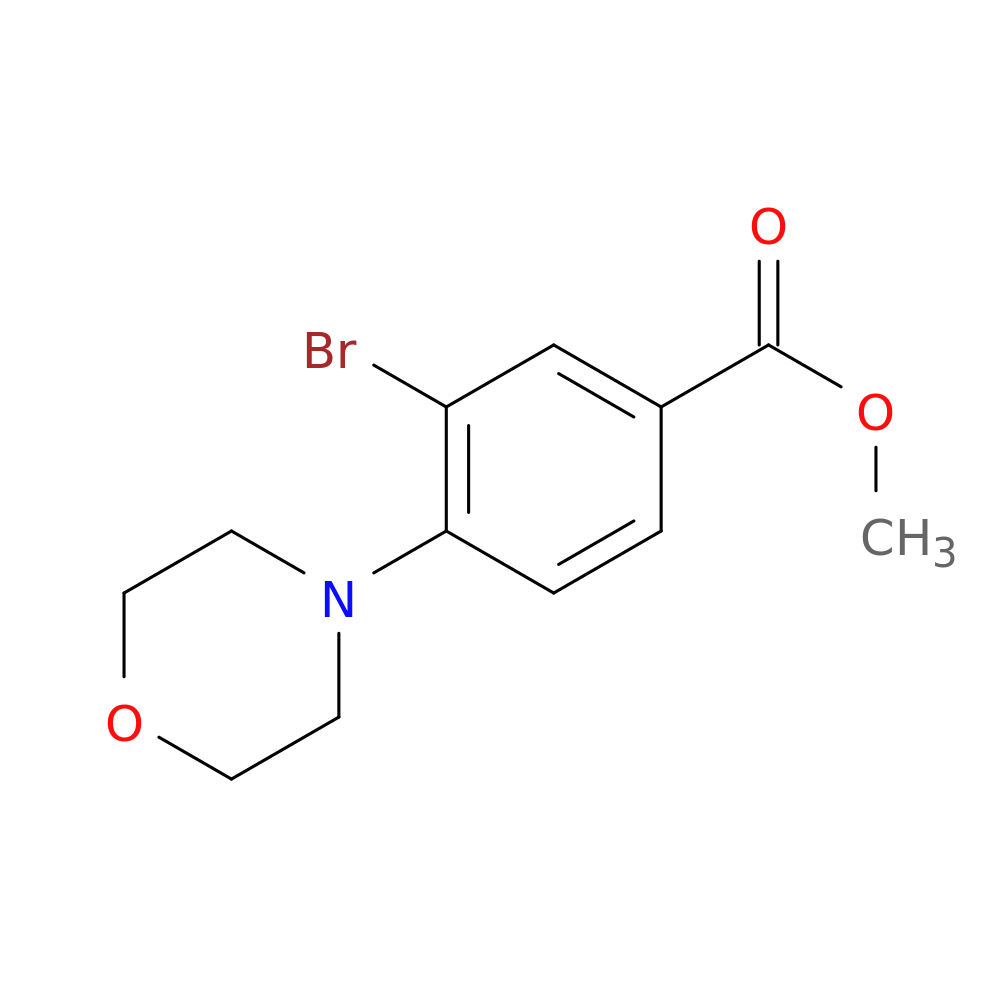 Methyl 3-bromo-4-morpholinobenzoate