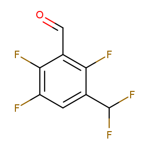 3-(difluoromethyl)-2,5,6-trifluorobenzaldehyde