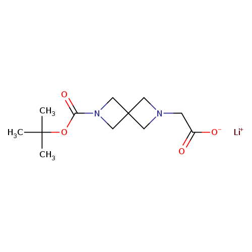 lithium(1+) 2-{6-[(tert-butoxy)carbonyl]-2,6-diazaspiro[3.3]heptan-2-yl}acetate