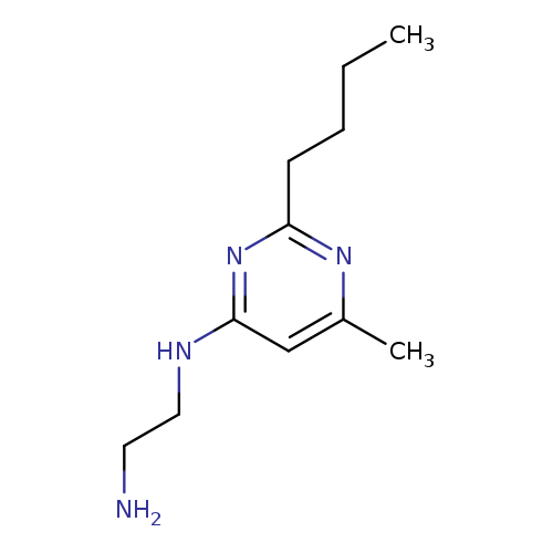 N-(2-Butyl-6-methylpyrimidin-4-yl)ethane-1,2-diamine